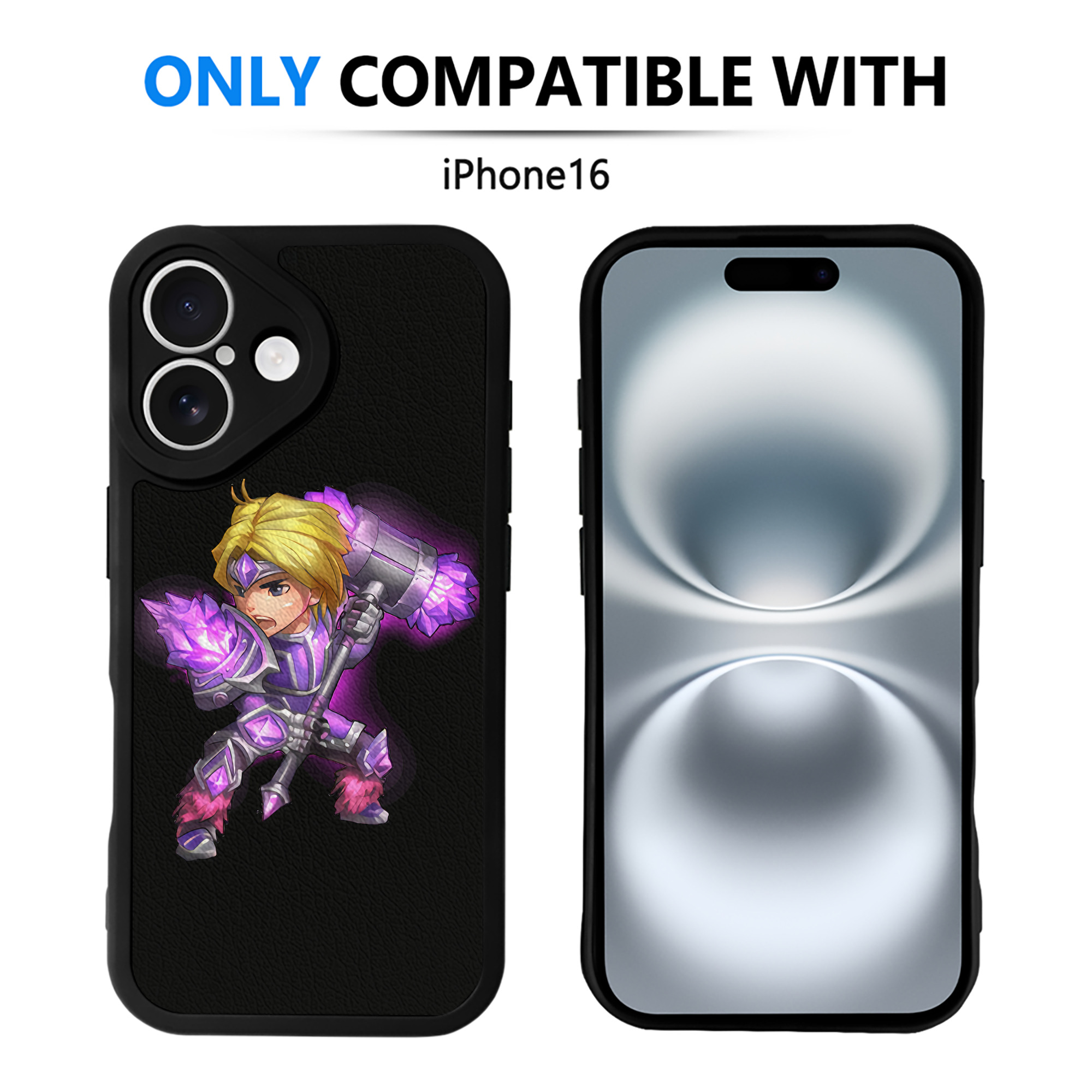 リーグ・オブ・レジェンド League of Legends LOL 【iPhone 16シリーズ対応】シリコンスマホケース（レザー調） 材質：シリコン